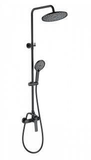 Душевая стойка Wonzon & Woghand WW-B3200-MB чёрный матовый